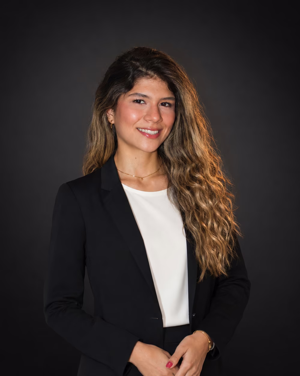Alicy Aguiar, estagiária